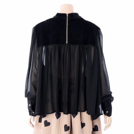 송치자켓블라우스