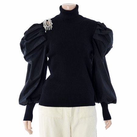 포인트골지셔츠