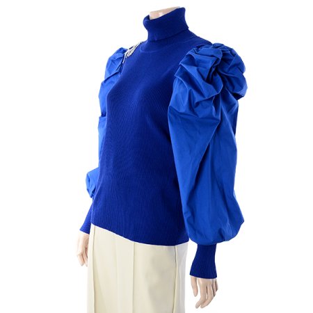 포인트골지셔츠