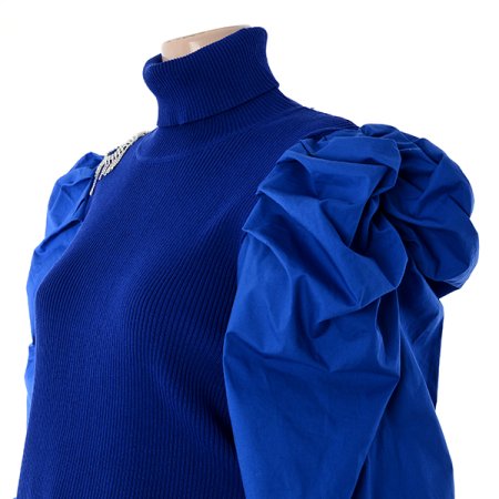 포인트골지셔츠