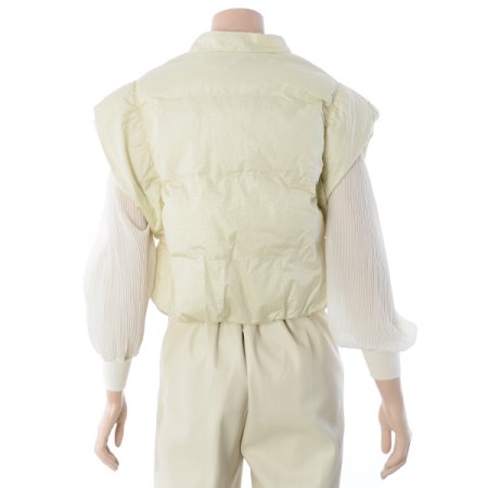 어깨셔링패딩조끼