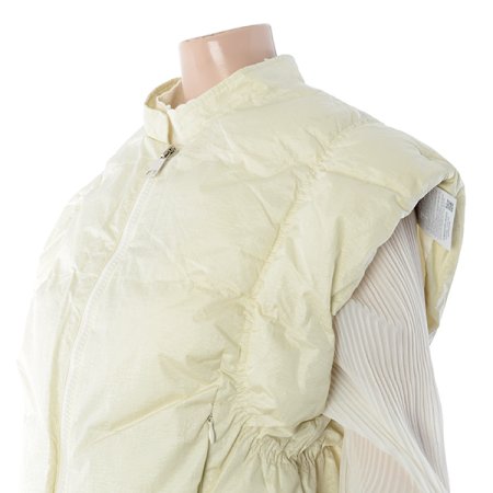 어깨셔링패딩조끼