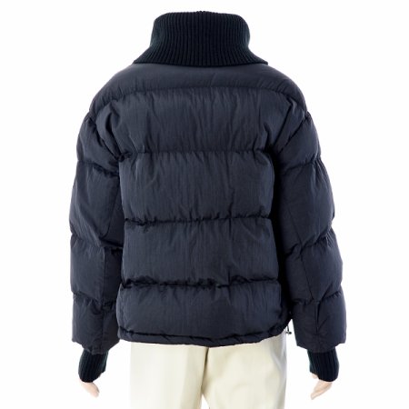 크롬시보리패딩점퍼