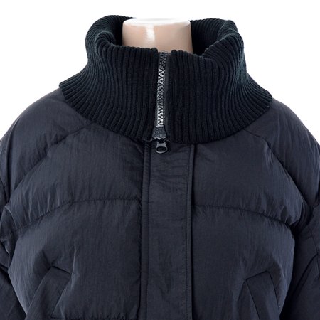 크롬시보리패딩점퍼