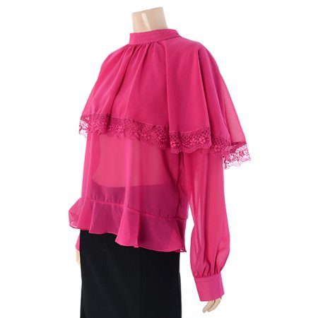 칸쵸레이스블라우스