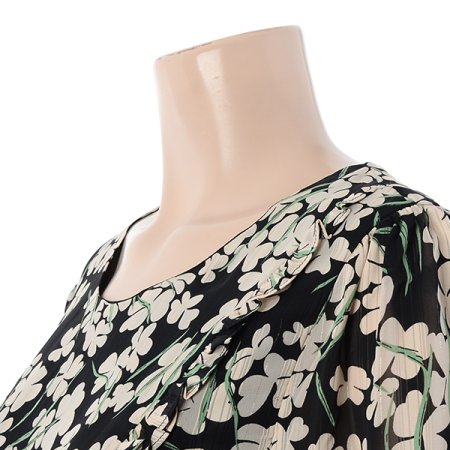 라운드프릴플라워원피스