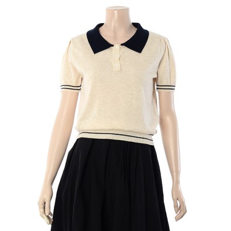 스쿨카라니트티셔츠