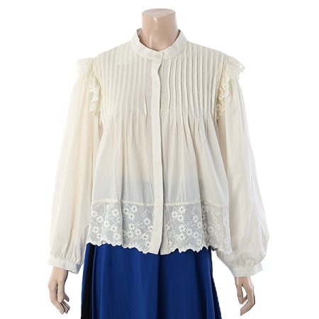 핀턱카레블라우스