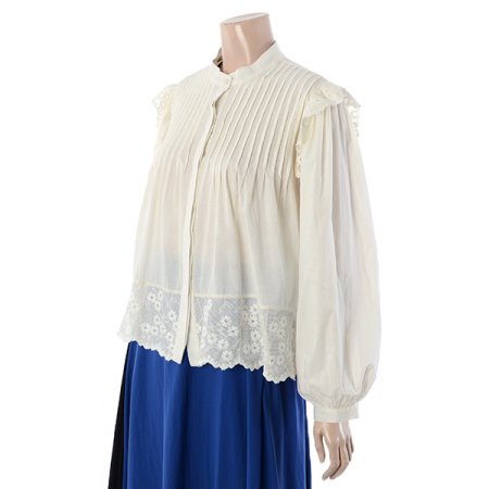 핀턱카레블라우스