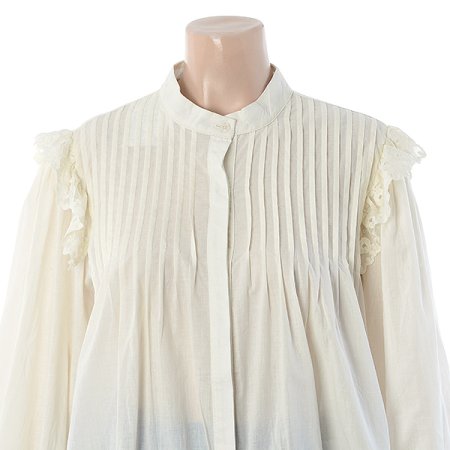 핀턱카레블라우스