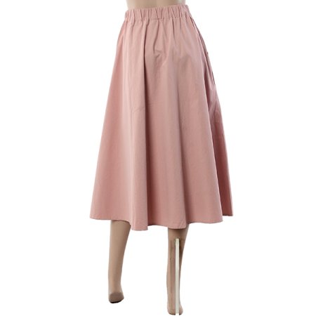 솔리드면스커트