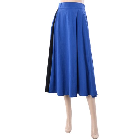 배색엣지스커트