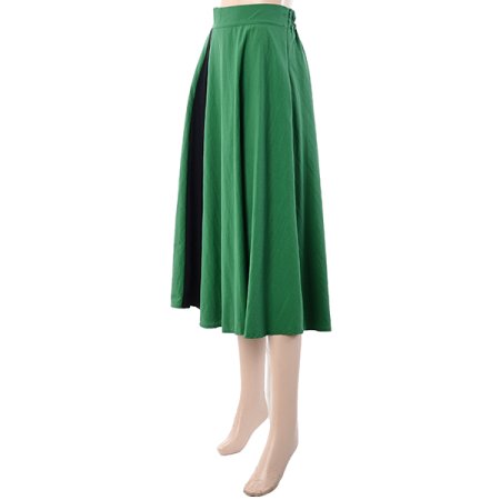 배색엣지스커트