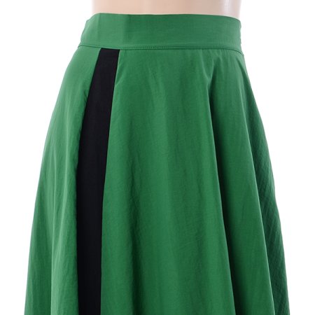 배색엣지스커트