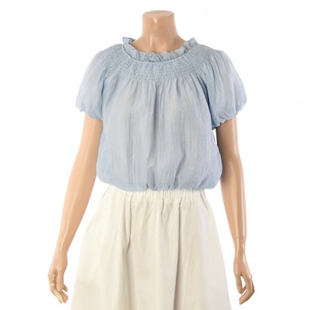 오프벌룬블라우스