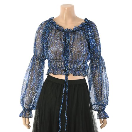 물나염블라우스