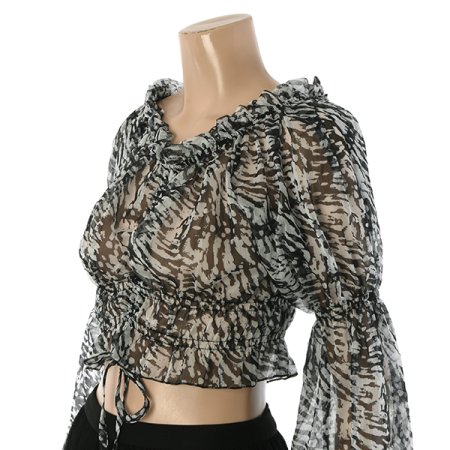 물나염블라우스