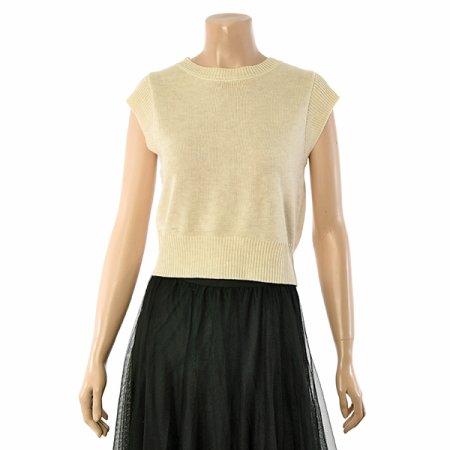 기본 나시 민소매 여름 티셔츠