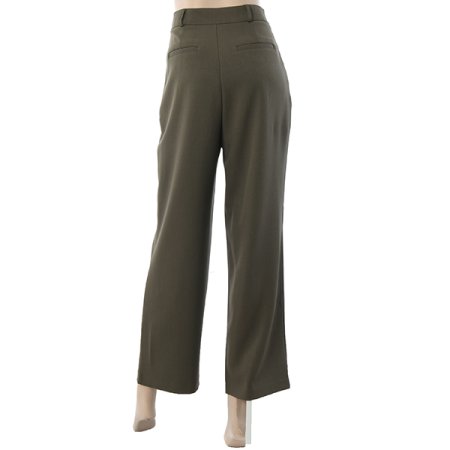 브라운와이드팬츠