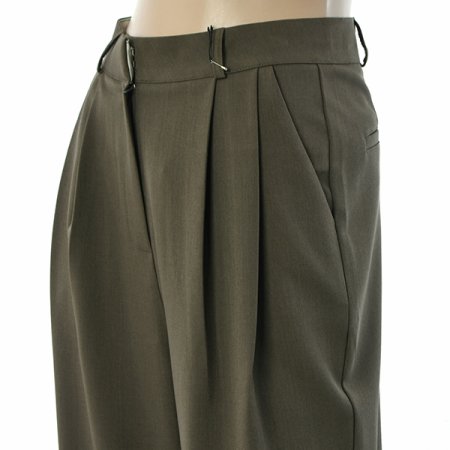 브라운와이드팬츠