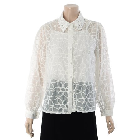 꽃시스블라우스