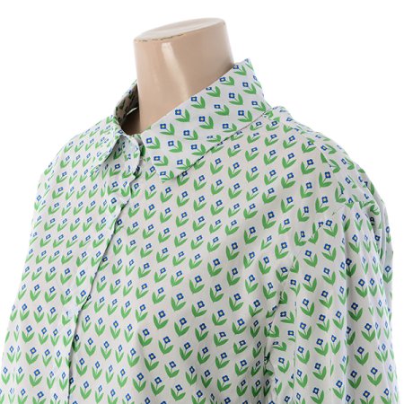 꽃패턴블라우스