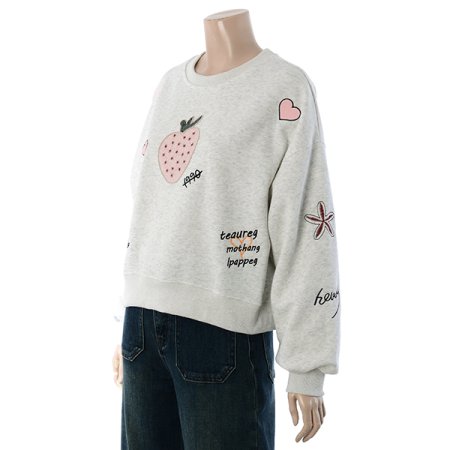 딸기 맨투맨티셔츠