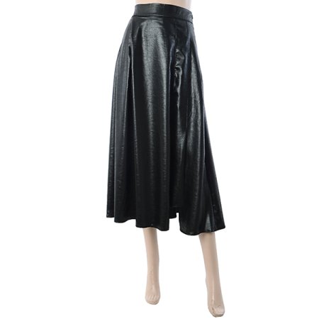 찰랑슬림레더스커트