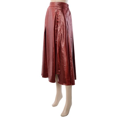 찰랑슬림레더스커트