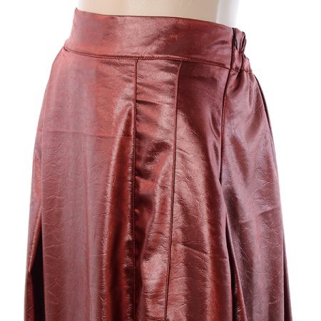 찰랑슬림레더스커트