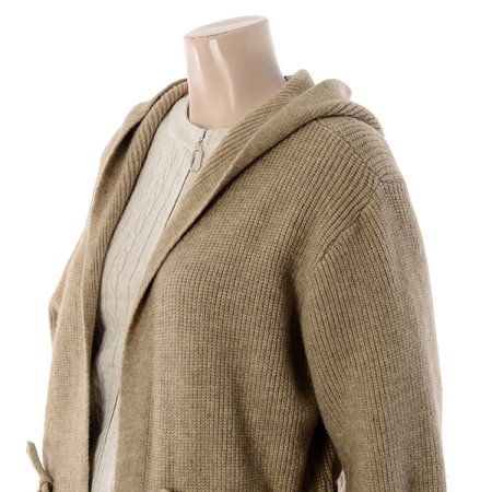 티나 후드 롱 가디건