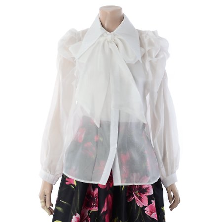 샤이니리본블라우스