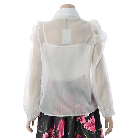 샤이니리본블라우스