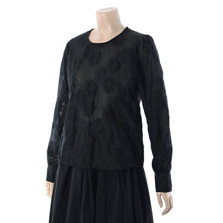 자가드블라우스