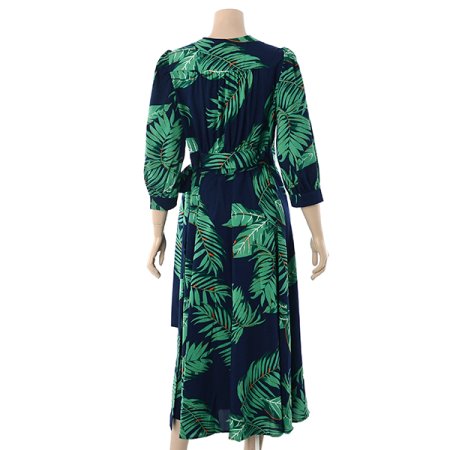 야자수랩원피스