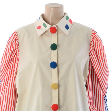 칼라뮤직블라우스