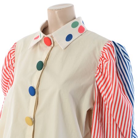 칼라뮤직블라우스