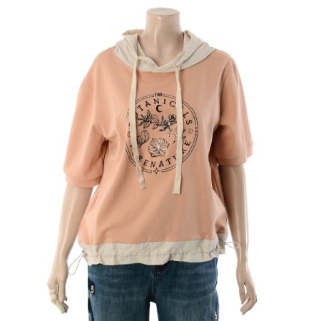 플라워후드티셔츠