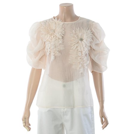 뷰티반팔블라우스