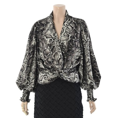 레오긴팔블라우스