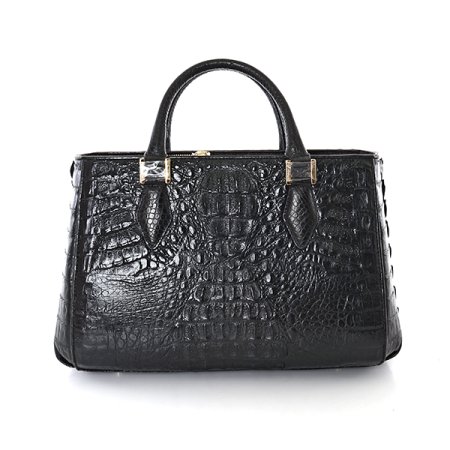 여성악어토트백