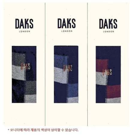 닥스신사 면스판중목 대칭사각 3족세트