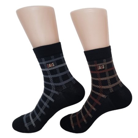 닥스신사 면중목 투톤사각체크2족세트