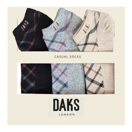 닥스숙녀 스니커즈 전체체크 3족세트