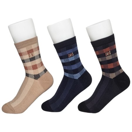 닥스숙녀 면중목 닥스사각체크3족세트