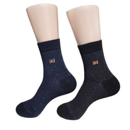 닥스신사 면중목 격자도트 2족세트