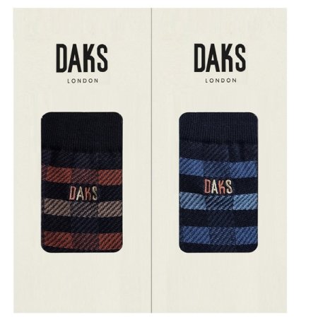 신사 면중목 닥스작은체크 2족세트