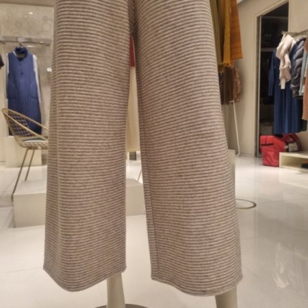 니트골지와이드팬츠