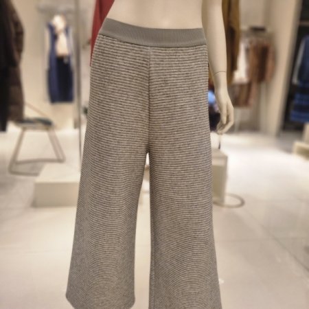 니트골지와이드팬츠