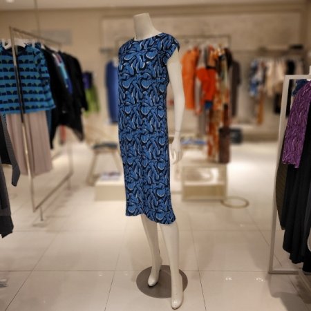 페이즐리 프렌치핏원피스